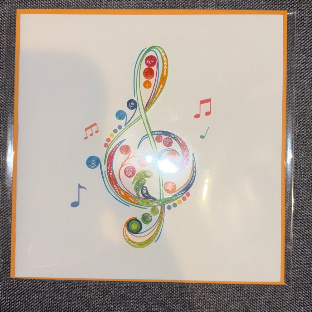 Colorful Musical Note Treble Clef and Piano Set - Picture 5 of 7